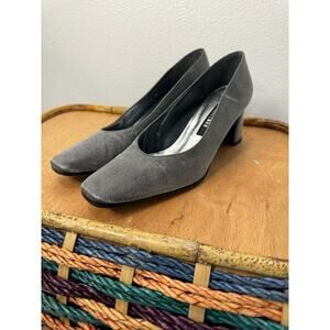 Stuart Weitzman Size vintage silver heels